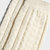 Paper X Superwash Wool Cable Socks - White