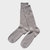 Paper X Superwash Wool Rib Crew Socks - Grey - Grey