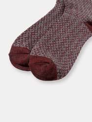 Recycled Wool Jacquard Socks