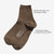 Rib Anklet Socks - Olive