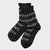 Ruffle Shower Short Socks - Black