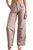 Irene Loose Fit Cargo Pants In Grey - Grey