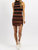 The Jackie Mini Dress In Brown