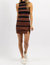 The Jackie Mini Dress In Brown