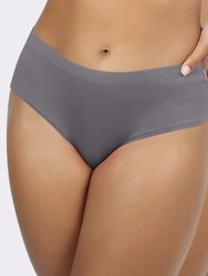 3x Cozy Hipster Panty Pack - Charcoal/Deep Nude/White