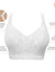 Adriana Wire-Free Lace Bralette - Pearl white