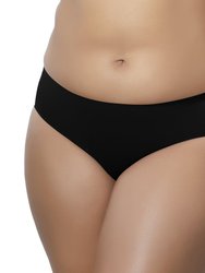 Bonded Hipster Panty - Black