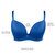 Casey Plunge Molded T-Shirt Bra - Nautical Blue