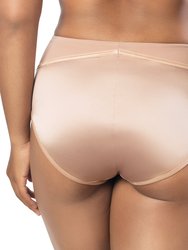 Charlotte High Waist Brief - T. Nude