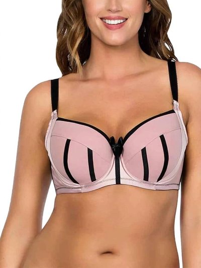 PARFAIT Charlotte Padded Underwire Bra In Dusty Rose product