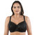 Charlotte Underwire Padded Bra - Black