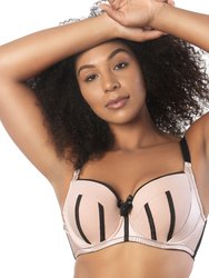 Charlotte Underwire Padded Bra - Cameo Rose - Cameo Rose