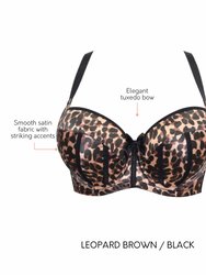 Charlotte Underwire Padded Bra - Leopard