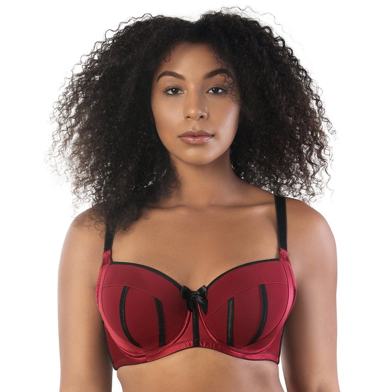 Charlotte Underwire Padded Bra - Rio Red - Rio Red