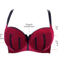 Charlotte Underwire Padded Bra - Rio Red