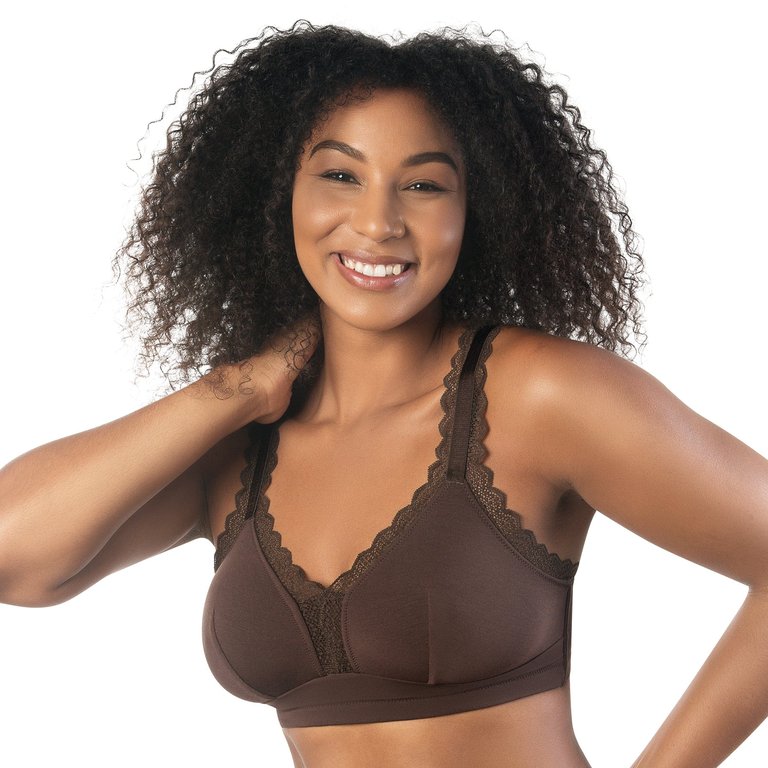 Dalis Wire Free Bralette - Deep Nude - Deep Nude