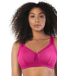 Dalis Wire Free Bralette - Bright Pink