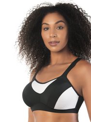 Dynamic Padded Performance Sports Bra - Black