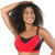 Dynamic Padded Performance Sports Bra - Racing Red - Racing red