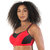 Dynamic Padded Performance Sports Bra - Racing Red