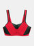 Dynamic Padded Performance Sports Bra - Racing Red