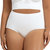 Elissa High Waist Control Panty - Pearl White