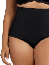 Elissa Super High Waist Control Panty - Black