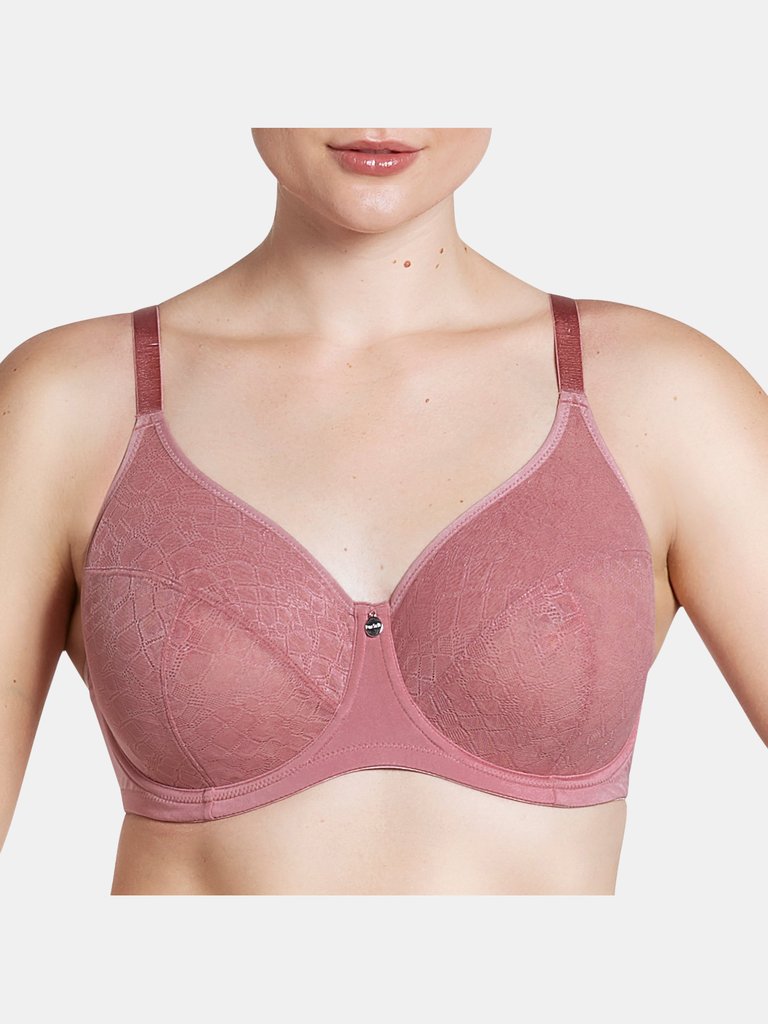 Enora Minimizer Bra - Dusty Pink