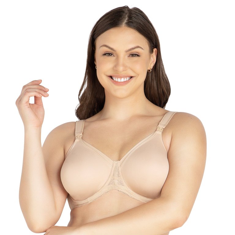 Leila Nursing Bra - Bare