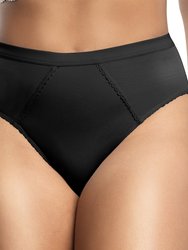 Micro Dressy French Cut Panty - Black