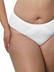 Micro Dressy French Cut Panty - Pearl White