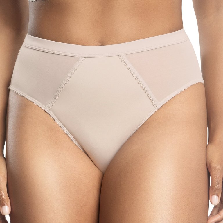 Micro Dressy French Cut Panty - Cameo Rose