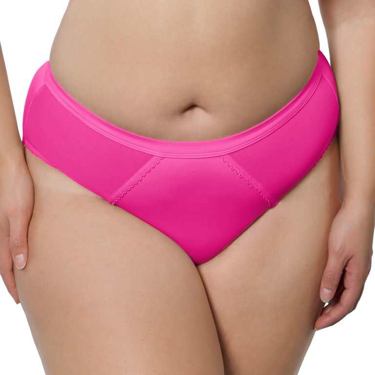 Micro Dressy French Cut Panty - Bright Pink