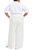 Andy Slub Gauze Pajama Pant - White