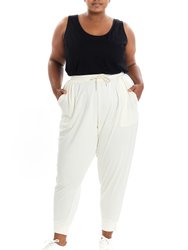 Fergie Jogger Pants - Cream