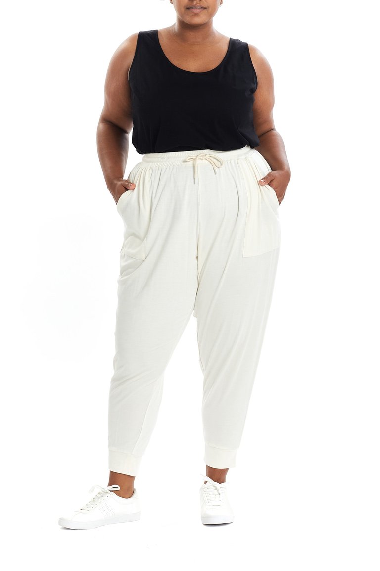 Fergie Jogger Pants - Cream