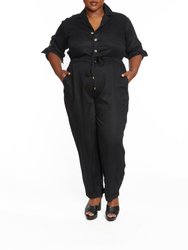 Jumpsuit - Black - Black