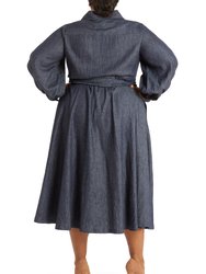 Oli Denim Shirt Dress