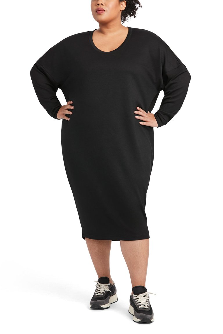 Sandra Cocoon Dress - Black