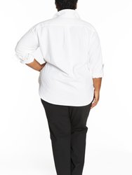 Tammy Button Down Shirt in White