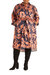 Tammy Reiss Print Shirtdress - Navy Multi