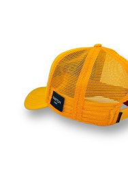 Dreams Art Yellow Trucker Hat With Removable Clip