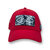 End Of Code Trucker Hat Red removable Art