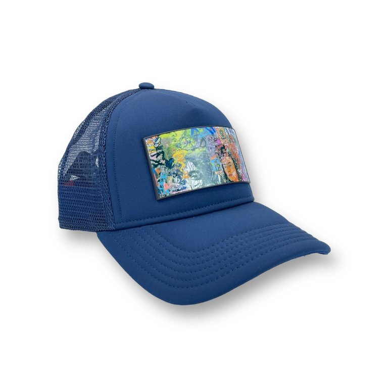 Icon Art Removable Trucker Hat