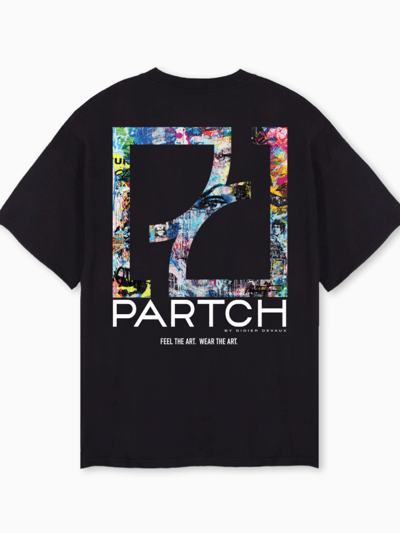 Partch Kulture Oversized T-Shirt Organic Cotton - Black product