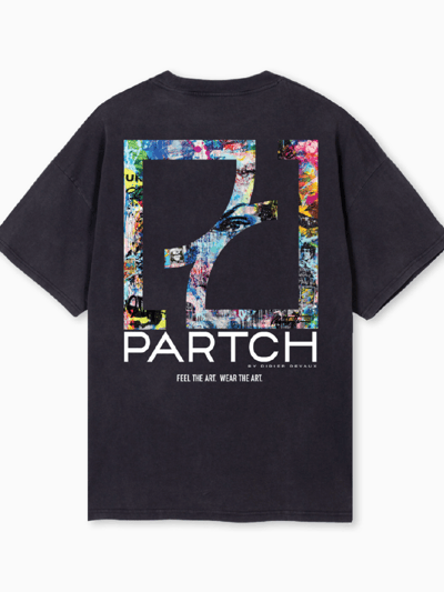 Partch Kulture Oversized T-Shirt Vintage Black product