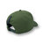 Mona Art Removable Full Fabric Trucker Hat - Green Kaki