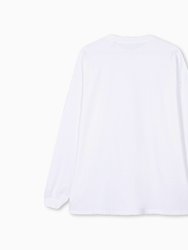 Must Long Sleeve T-Shirt Oversized White Organic Cotton