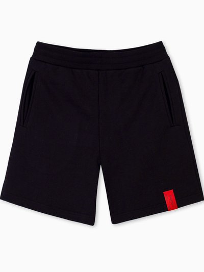 Partch Must Sweatshorts Black Organic Cotton product