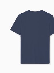 Must T-Shirt Regular Fit Navy Blue Organic Cotton